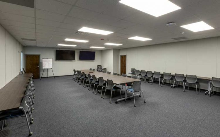 Interior, Dominion Energy modular building Interior, Dominion Energy modular building