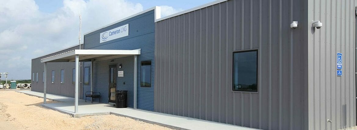 permanent modular building Cameron LNG