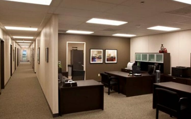 permanent modular building UNT Counseling Offices