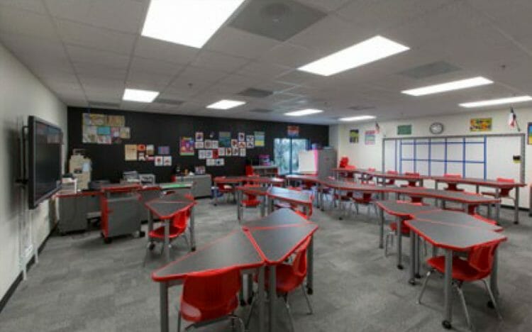 Melissa-ISD-2 permanent modular building Melissa ISD