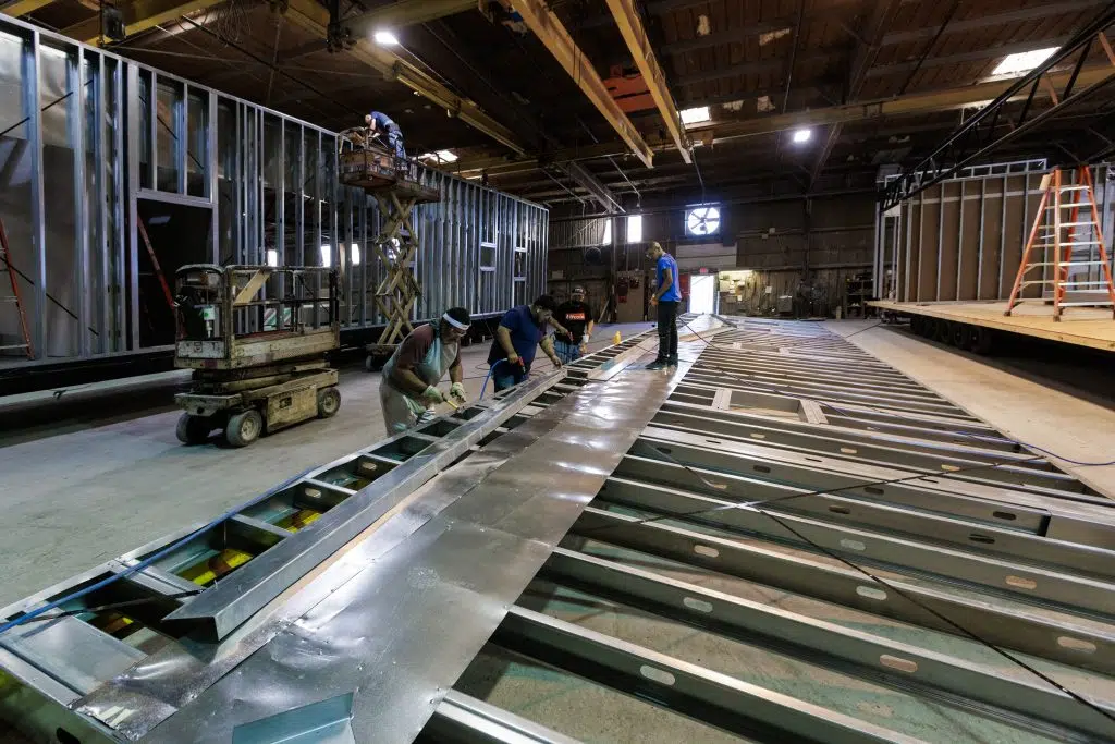 ramtech steel-framed manufacturing permanent modular building