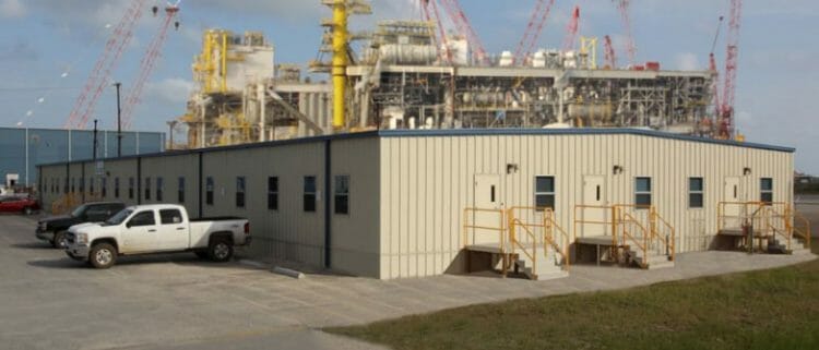 Gulf-Marine-1 permanent modular building Gulf Marine Fabricator, Office Building