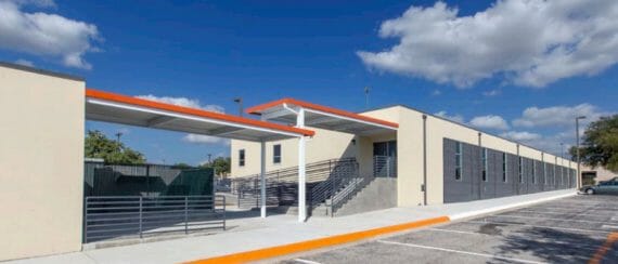 Permanent modular building UNT Dallas