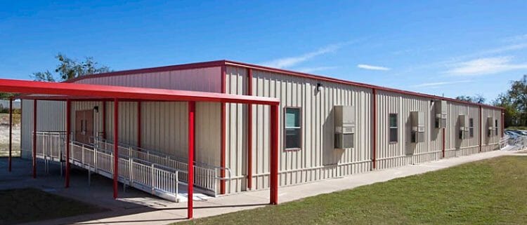 Relocatable modular building Hico ISD