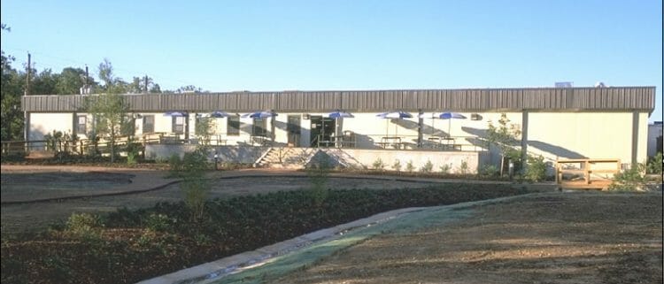 permanent modular construction Boeing Cafeteria